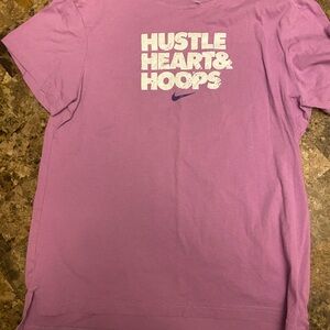 Nike Purple Kids Short Sleeve Tee